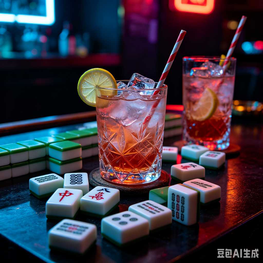 modern color mahjong tiles