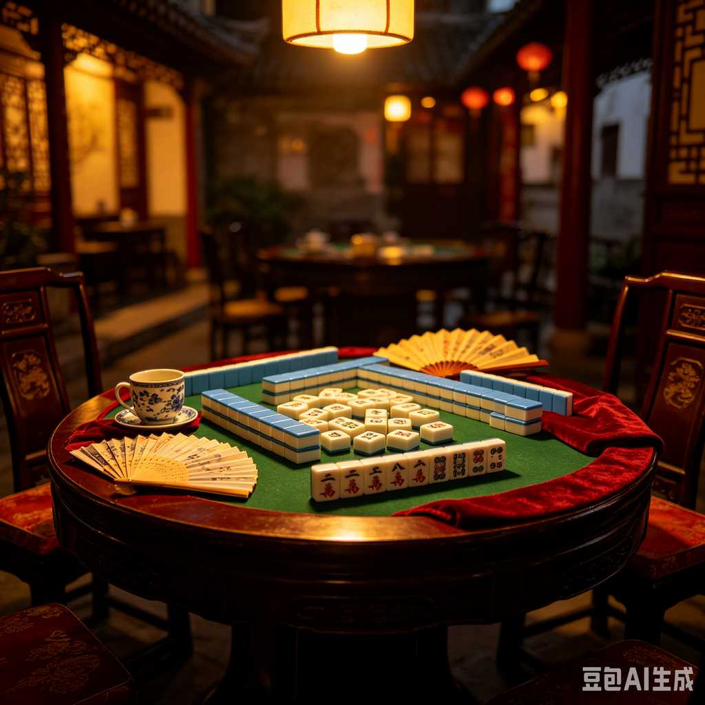 art carving mahjong set