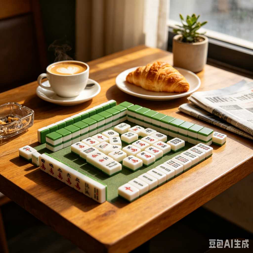 black crystal mahjong tiles