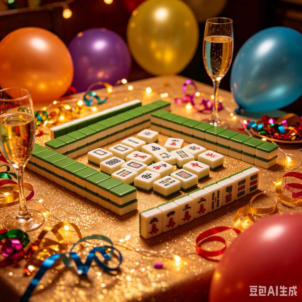 mahjong rule card included