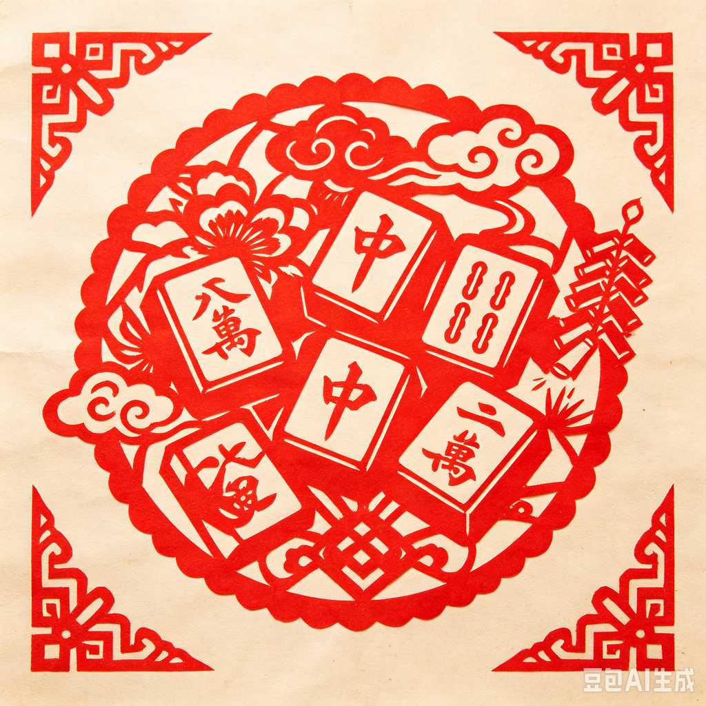 lightweight mahjong tile set