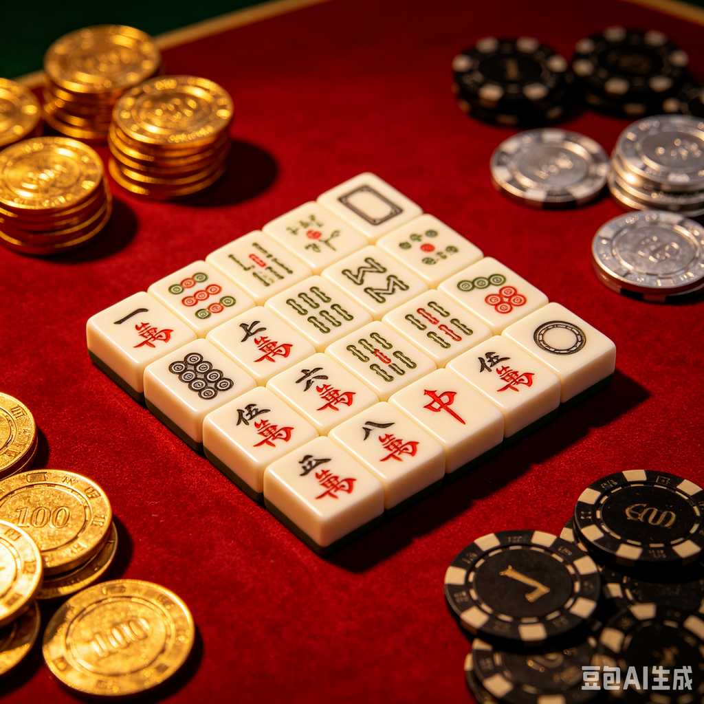 gift box packed mahjong set