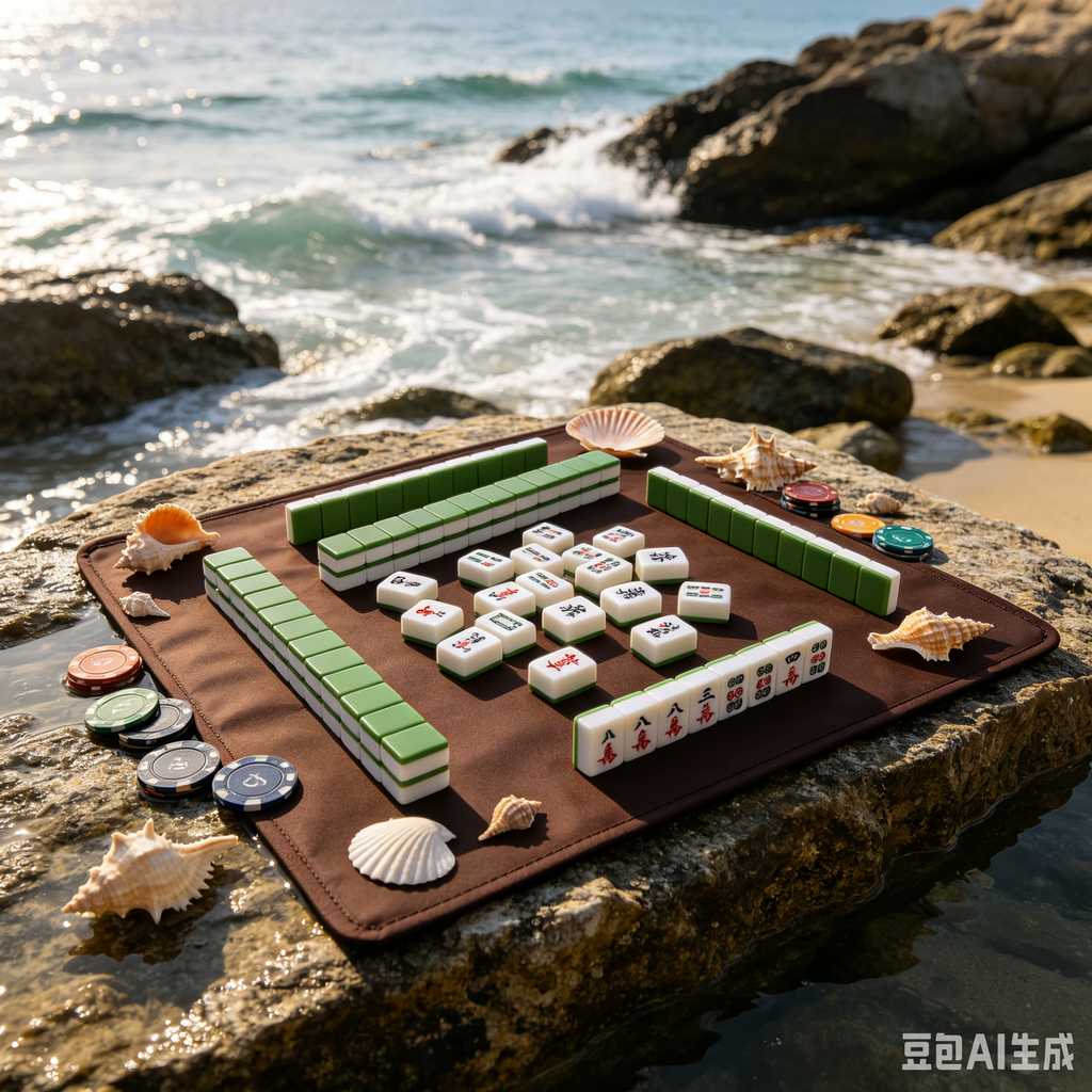 handmade mahjong tiles set